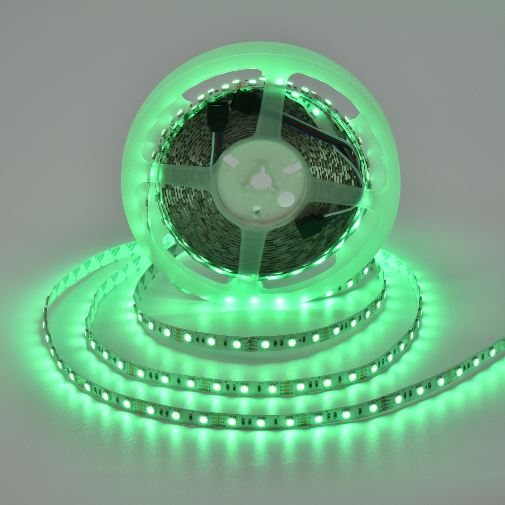 Fita LED RGB 5050 60Leds/M 12W 700LM 10MM 12V 5M IP20 LED7