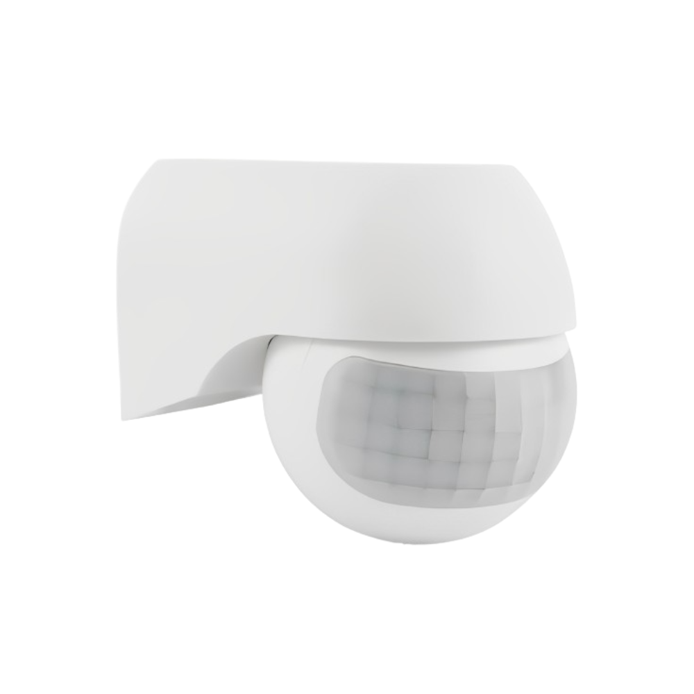 Sensor de Movimento de Parede Com Deteção de 180º Para Interior IP44