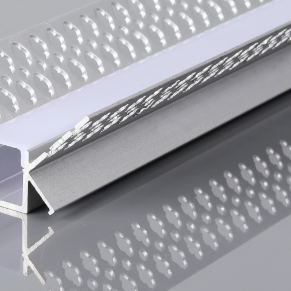 Perfil de Alumínio c/ Tampa 5026 2Metros p/ Fita LED - iLed7.com