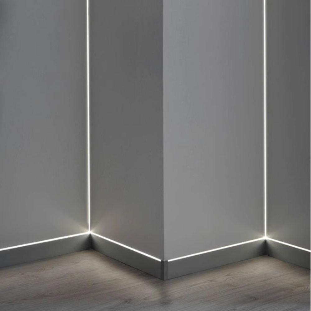 Perfil de Alumínio c/ Tampa 5026 2Metros p/ Fita LED - iLed7.com