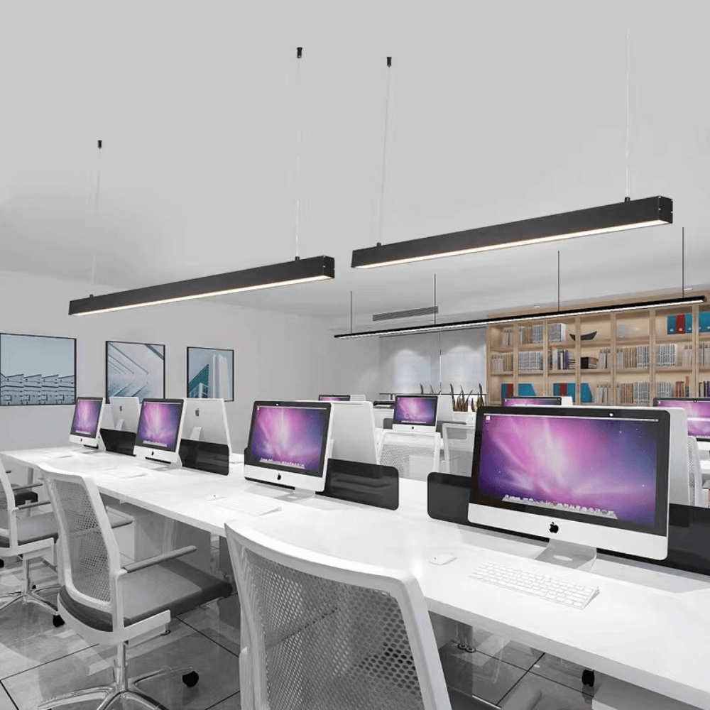 Perfil de Alumínio Retangular c/ Tampa 5075 2Metros p/ Fita LED - iLed7.com