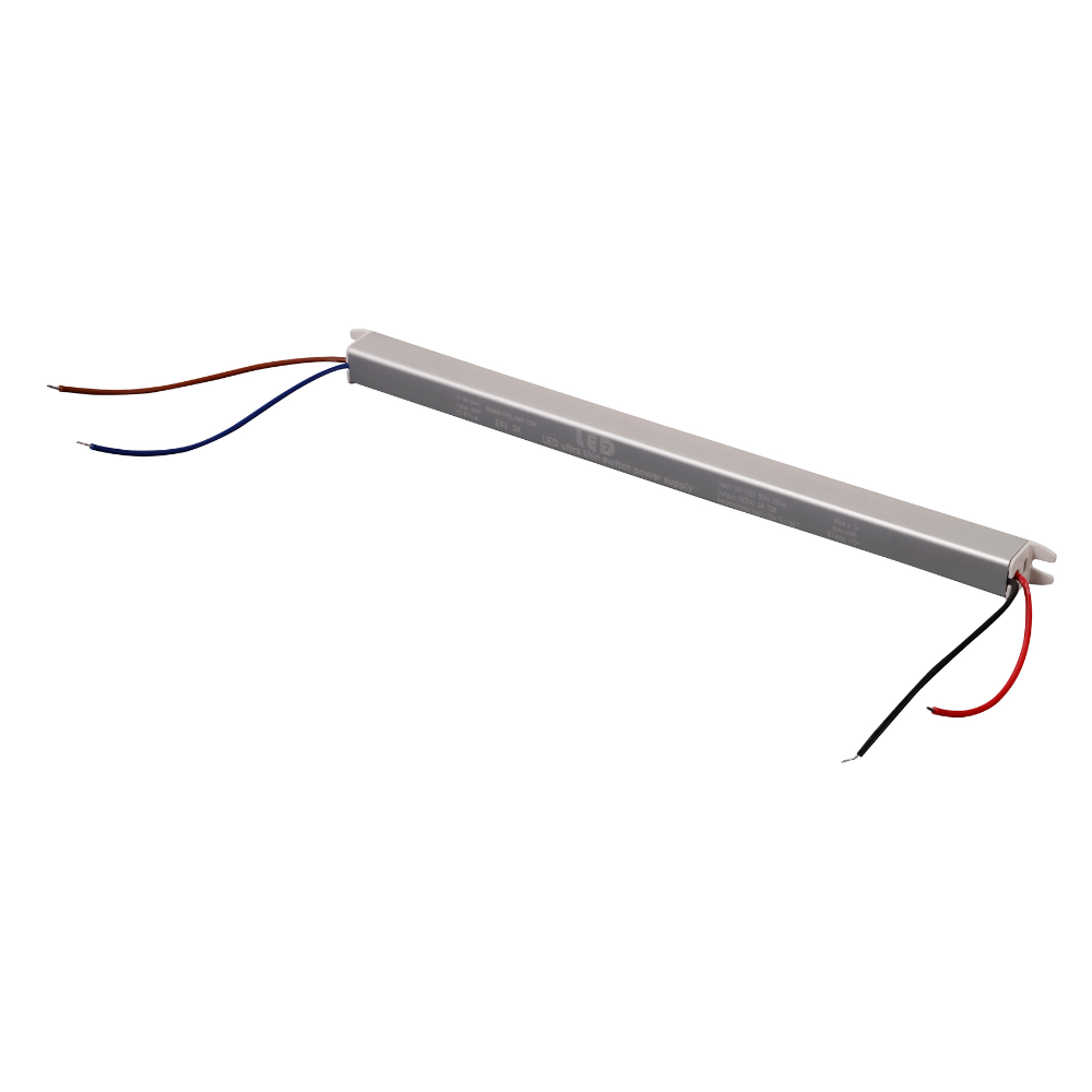 Transformador Mini P/ Fita LED 24V 3A 72W IP20 - iLed7.com