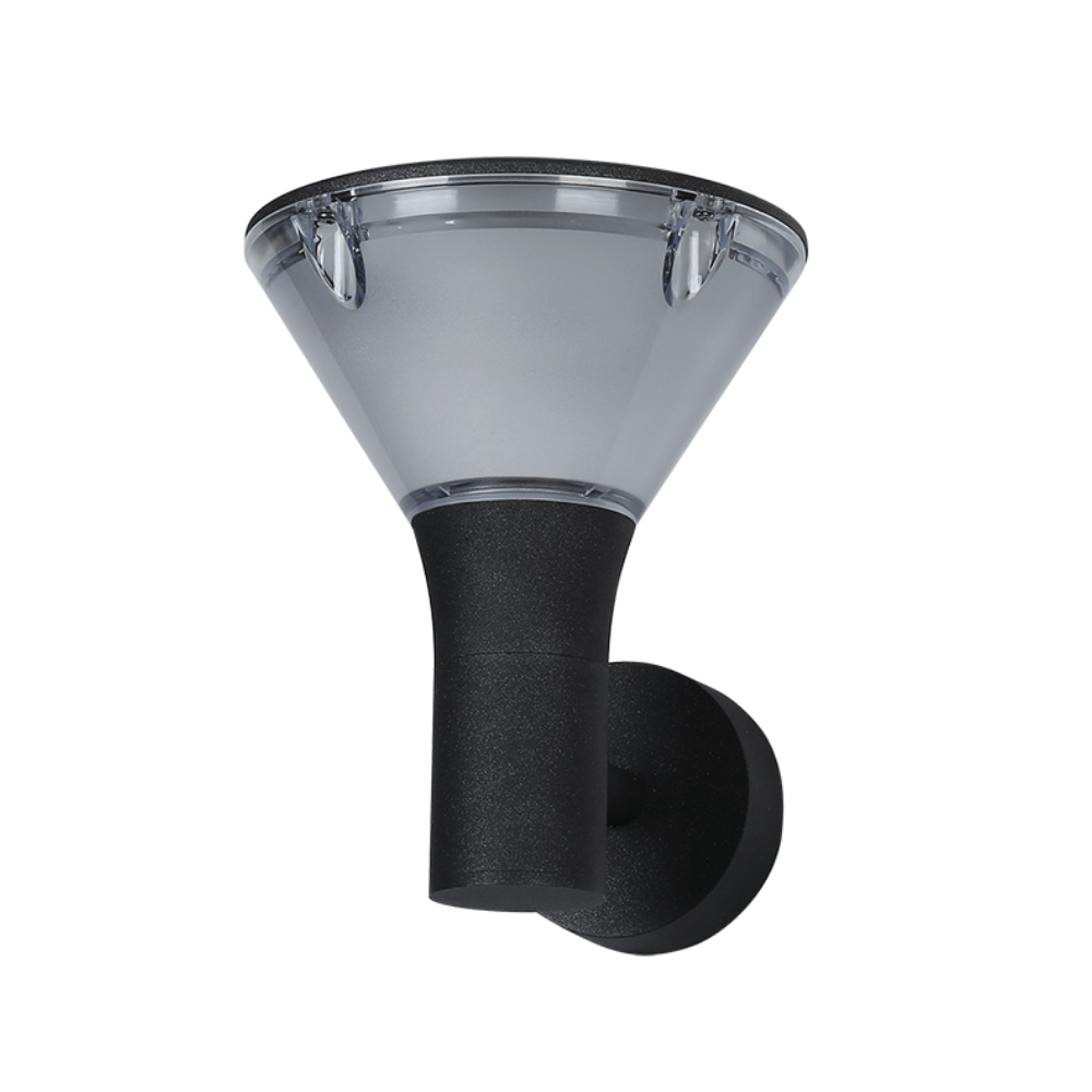 Aplique Exterior Parede Cinza P/ Lâmpada E27 - iLed7.com