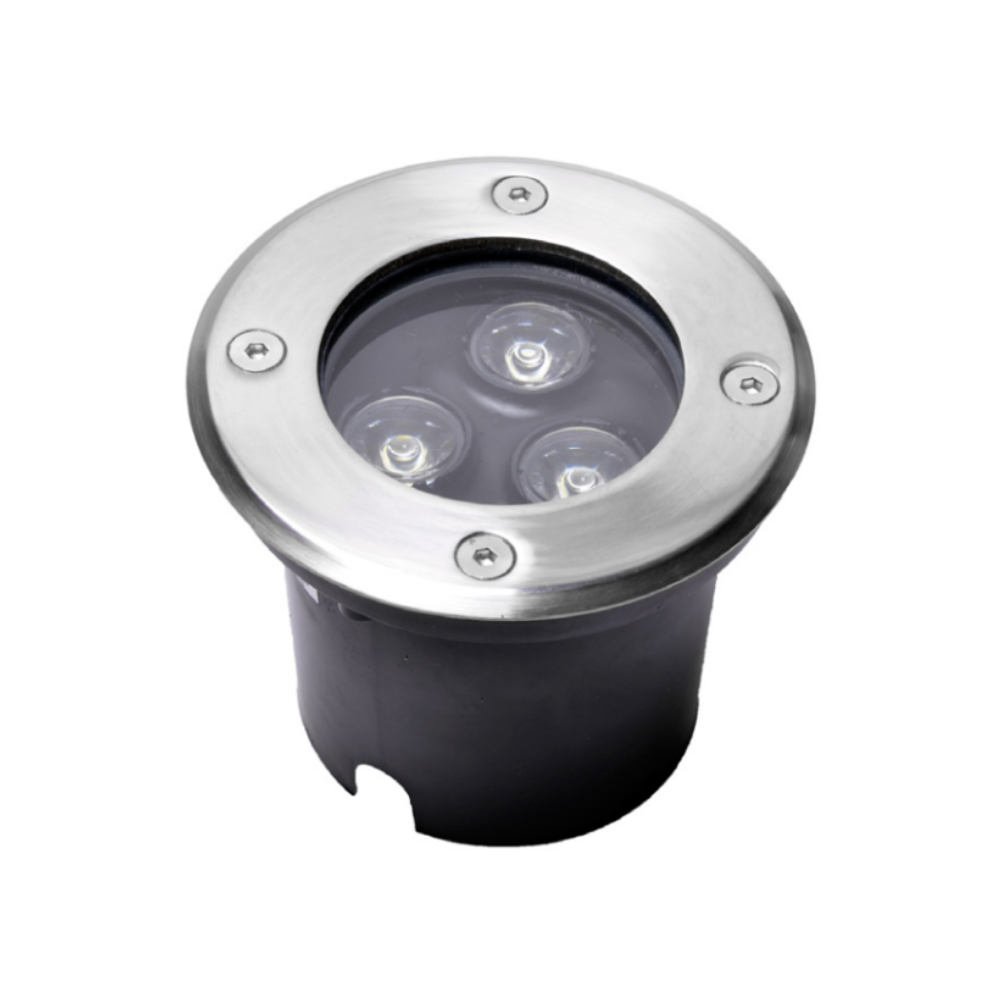 Balizador LED Redondo 3*1W 6000K IP65 - iLed7.com
