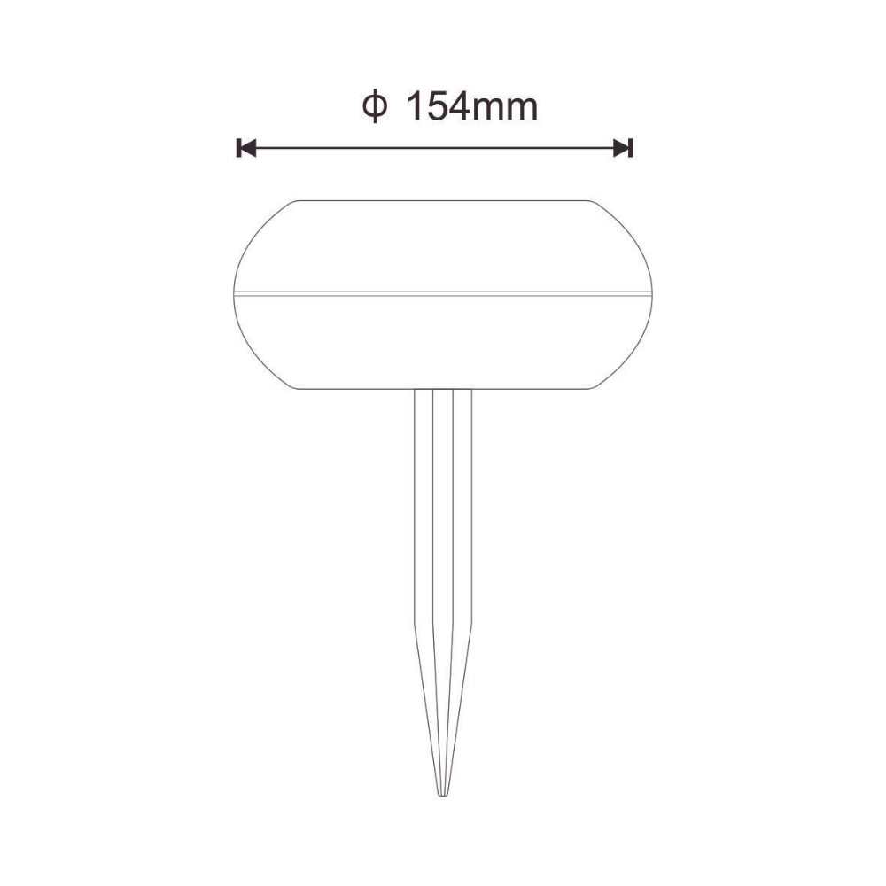 Foco Solar Jardim LED 3W RGB TUYA 100lm IP67 - iLed7.com