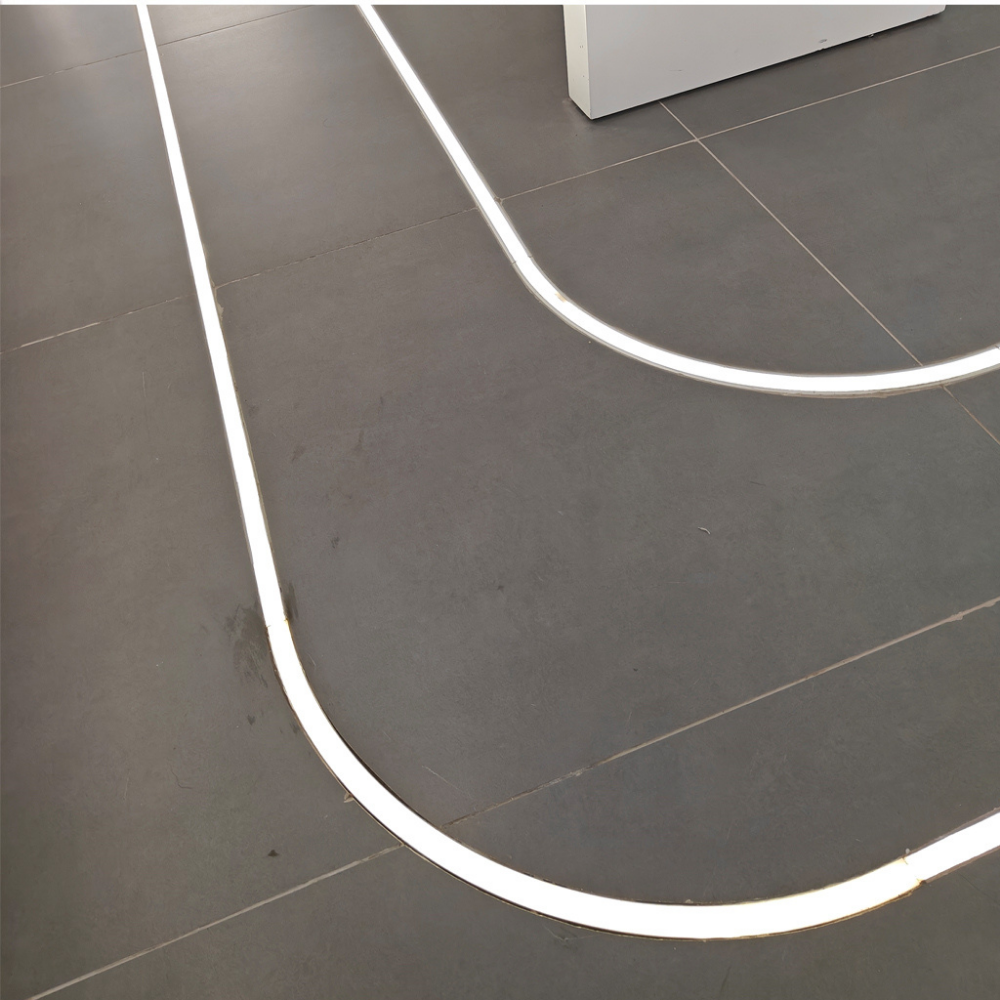 Perfil de Alumínio c/ Tampa 632B 2Metros p/ Fita LED - iLed7.com