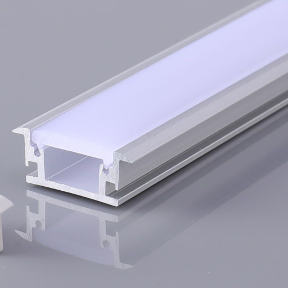 Perfil de Alumínio c/ Tampa 632B 2Metros p/ Fita LED - iLed7.com