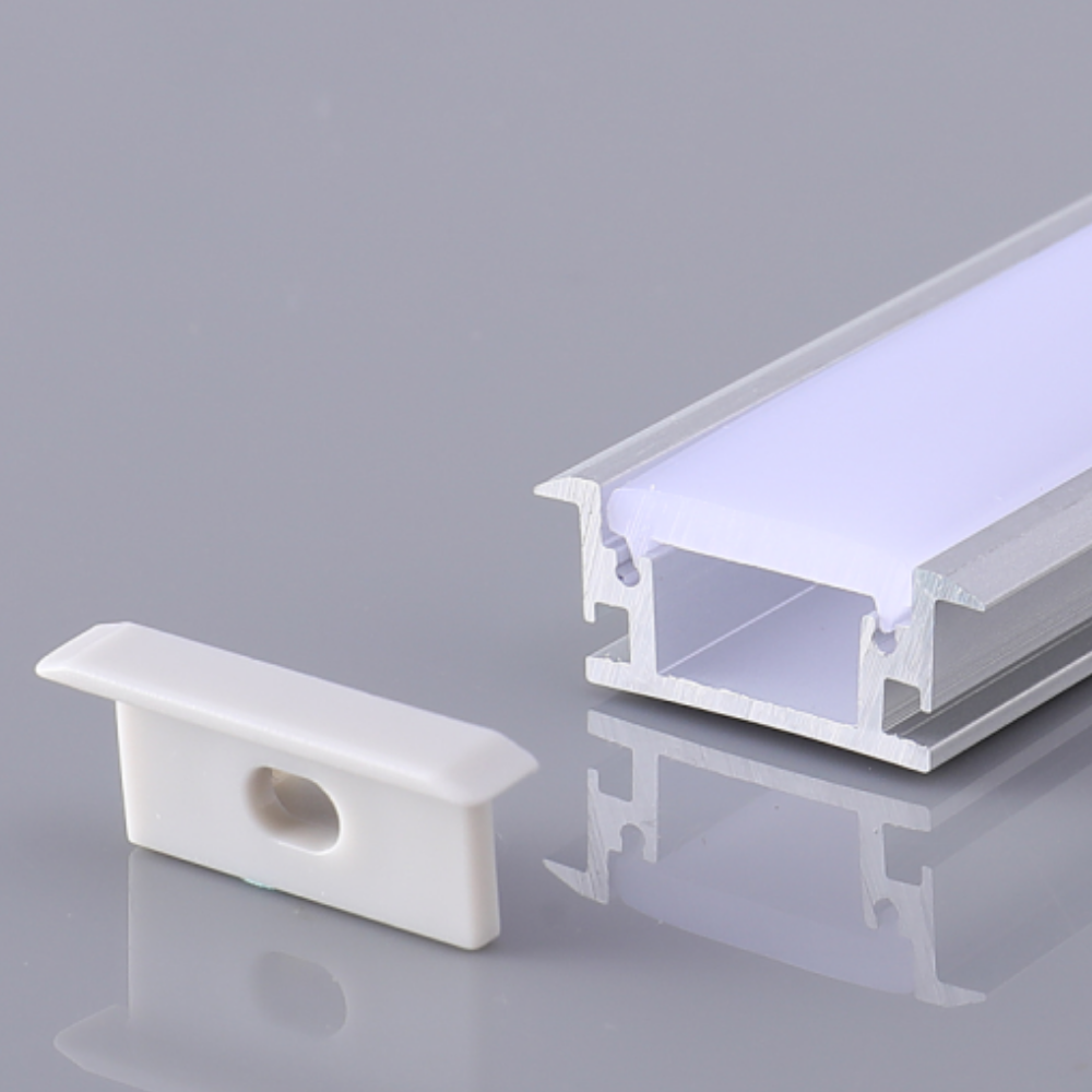 Perfil de Alumínio c/ Tampa 632B 2Metros p/ Fita LED - iLed7.com