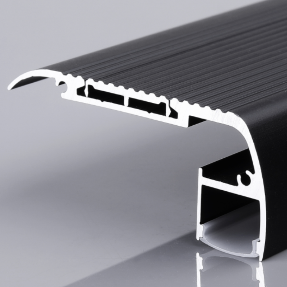 Perfil de Alumínio Inclinação c/ Tampa 6428 2Metros p/ Fita LED - iLed7.com