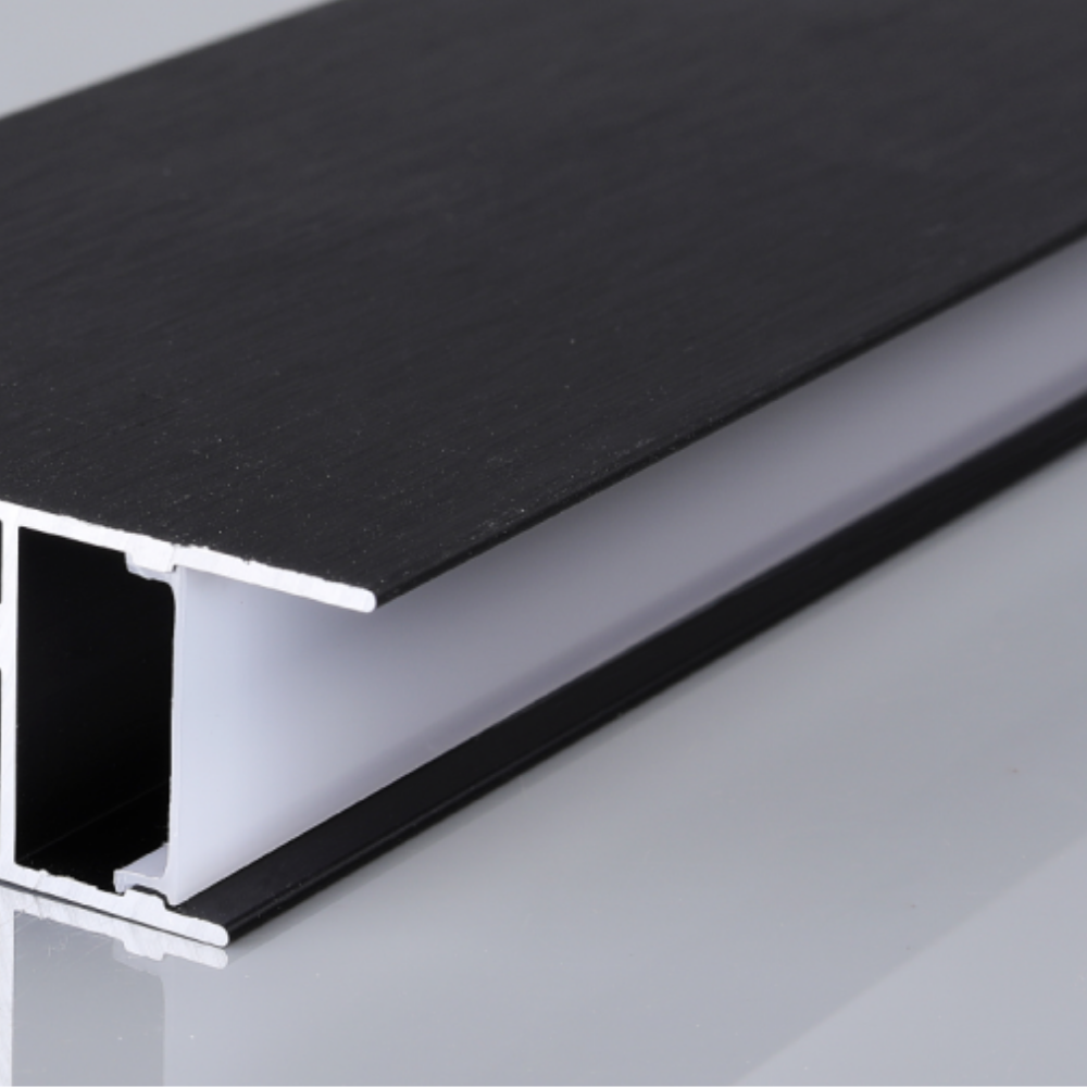 Perfil de Alumínio Retangular c/ Tampas 7625 2Metros p/ Fita LED - iLed7.com