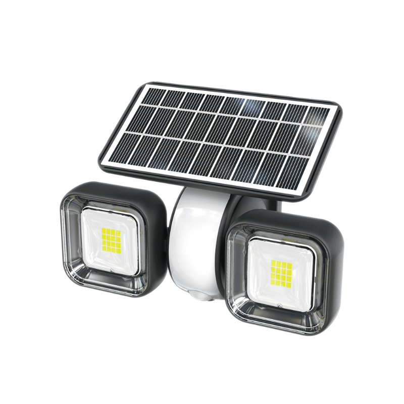 Aplique Solar Segurança P/ Garagem 10W 1000lm 6000K IP65 - iLed7.com