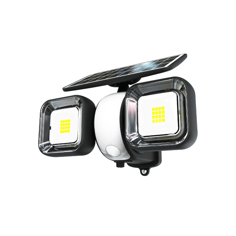 Aplique Solar Segurança P/ Garagem 10W 1000lm 6000K IP65 - iLed7.com