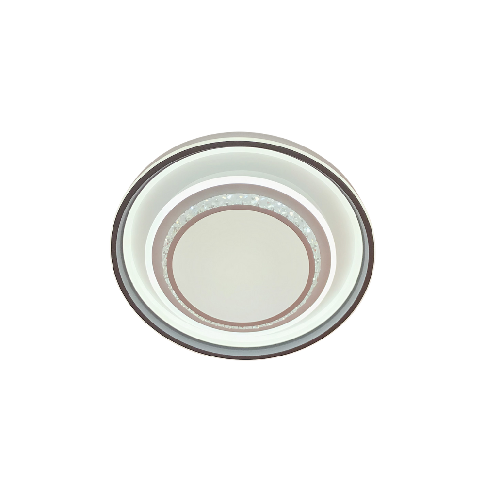 Candeeiro Cristal Redondo 200W Ø550mm CCT - iLed7.com