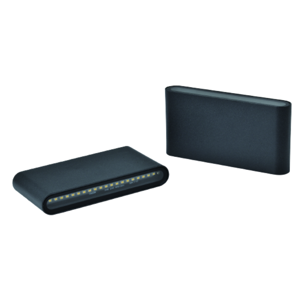 Aplique LED 2702 8W 800LM 4000K 175*H90*28mm Cinza IP54 LED7