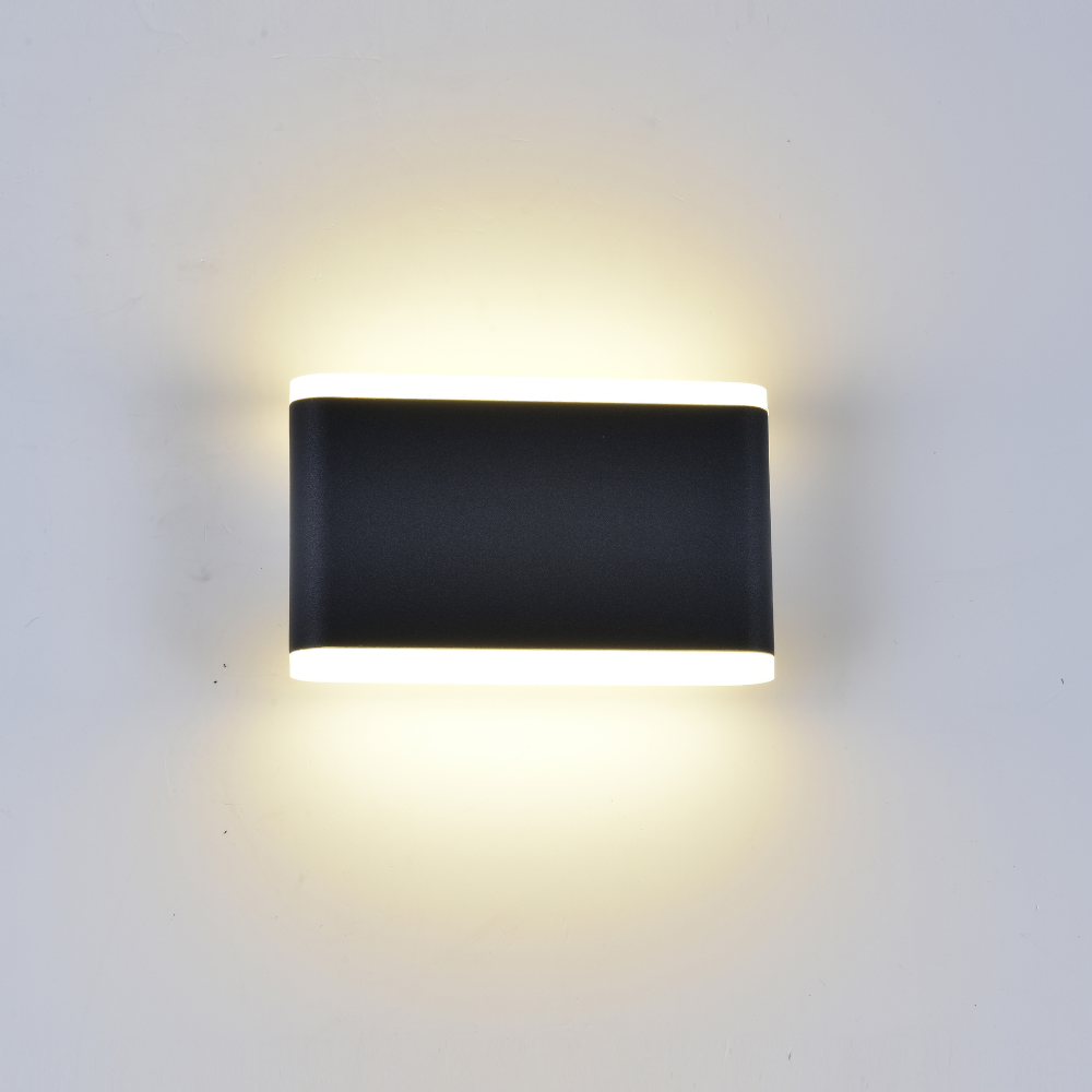 Aplique LED 6109 12W 1200LM 4000K 175*50*H107mm Cinza IP54 LED7
