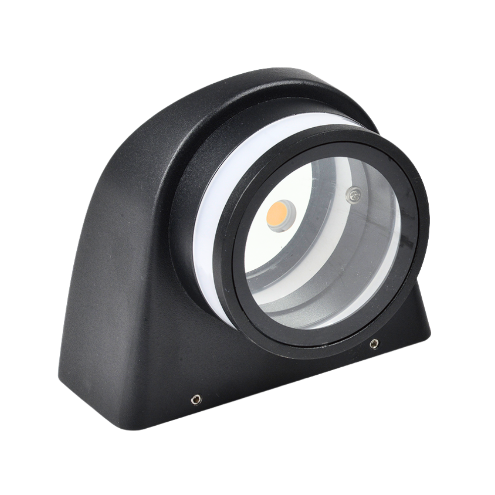 Aplique LED 6601 5W 500LM 4000K 140*103*127mm Cinza IP54 LED7