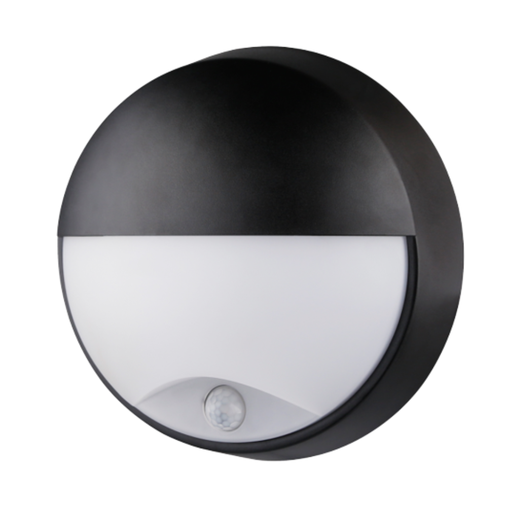 Aplique LED Redondo C/ Sensor 14W 650LM 4000K "Meia Lua" IP54 LED7