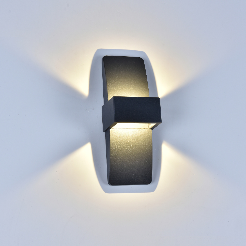 Aplique LED WALCY90 7W 700LM 4000K 75*90*H185mm Cinza IP54 LED7