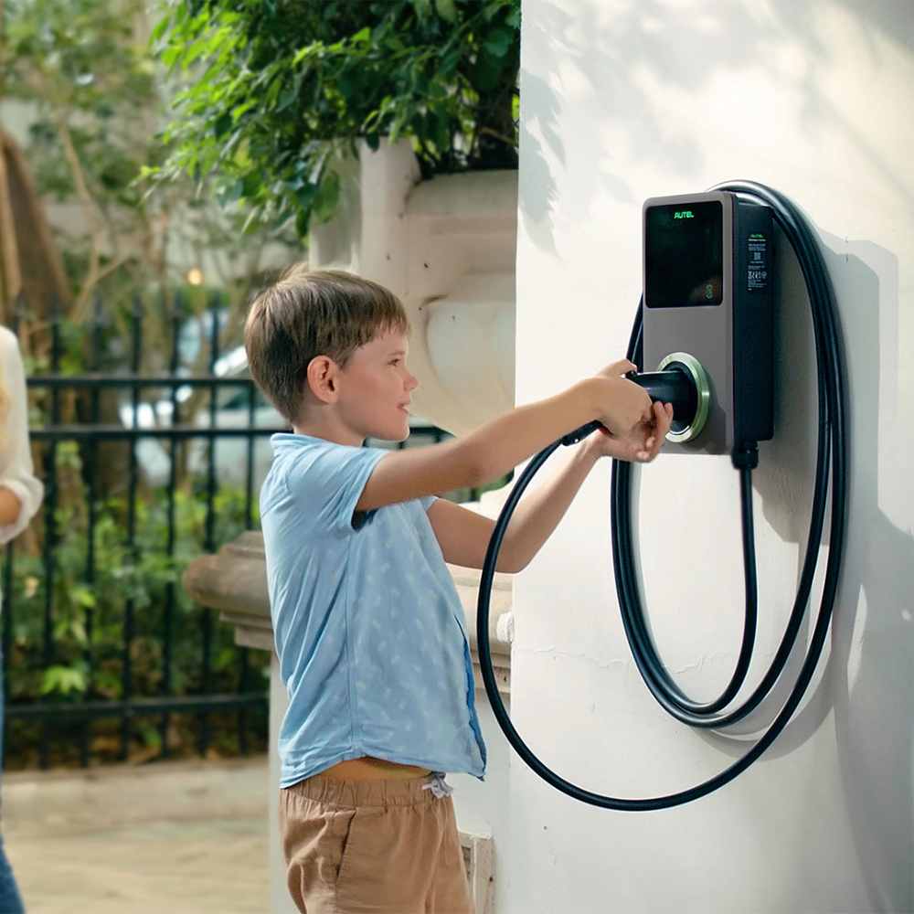 Carregador AC 22kW 4G Trifásico AUTEL MaxiCharger Wallbox 32A IP65