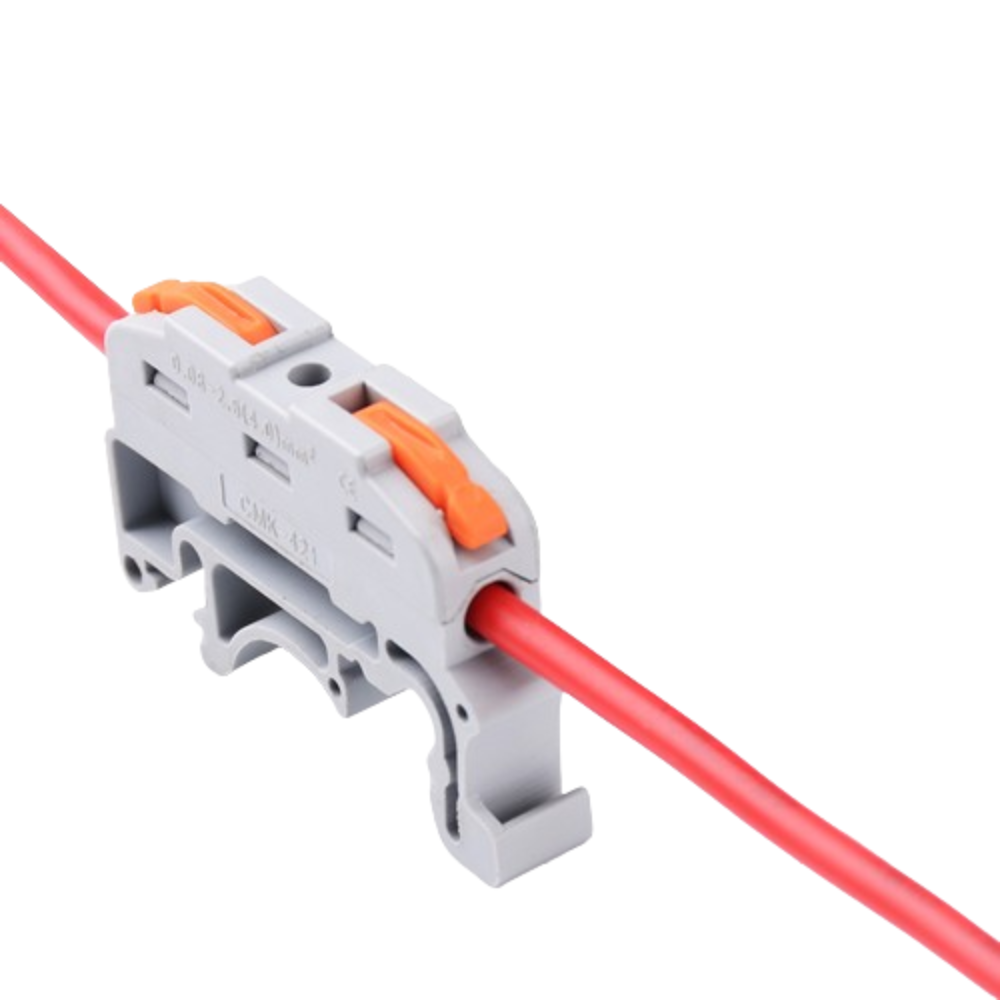 Ligador De Encaixe Rápido Tipo Barramento 0,08-4mm² 450V 32A