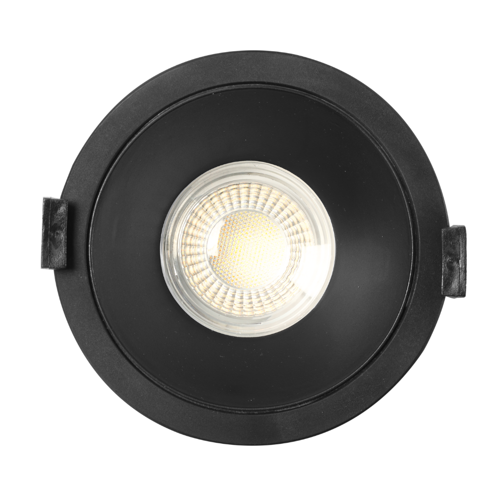 DOWNLIGHT REDONDO CCT 8W PRETO IP44 640LM Ø103mm*H85mm LED7