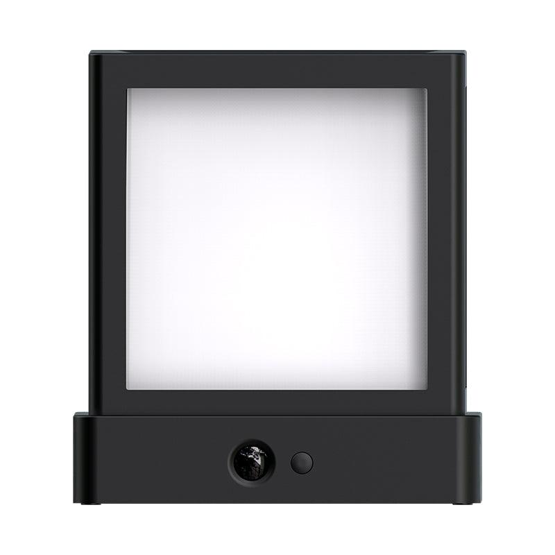 Sobremuro Exterior Solar Preto 20W 4000K - iLed7.com