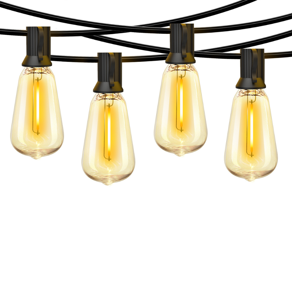 FESTOON LED ST35 16W 2700K 520LM IP44 8,5M C/ 16 + 1 LÂMPADAS LED7