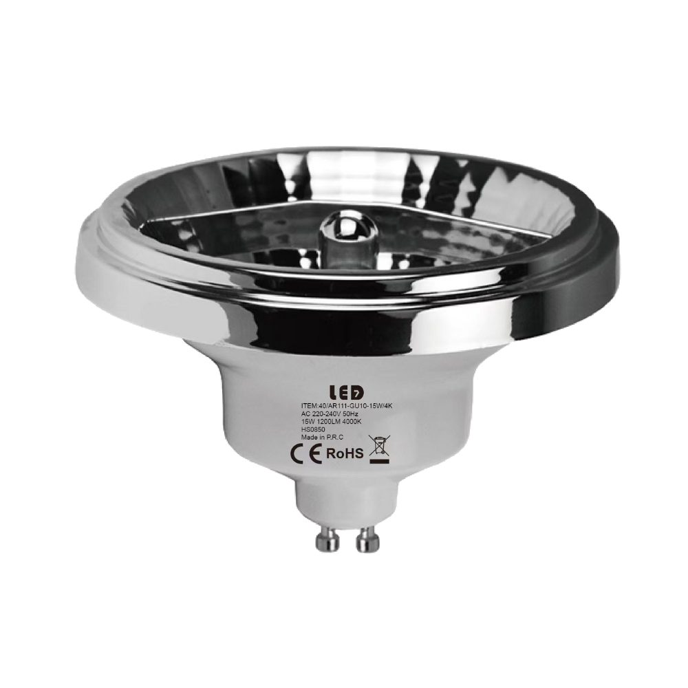 Lâmpada LED AR111 GU10 15W 1200LM 4000K IP20 LED7