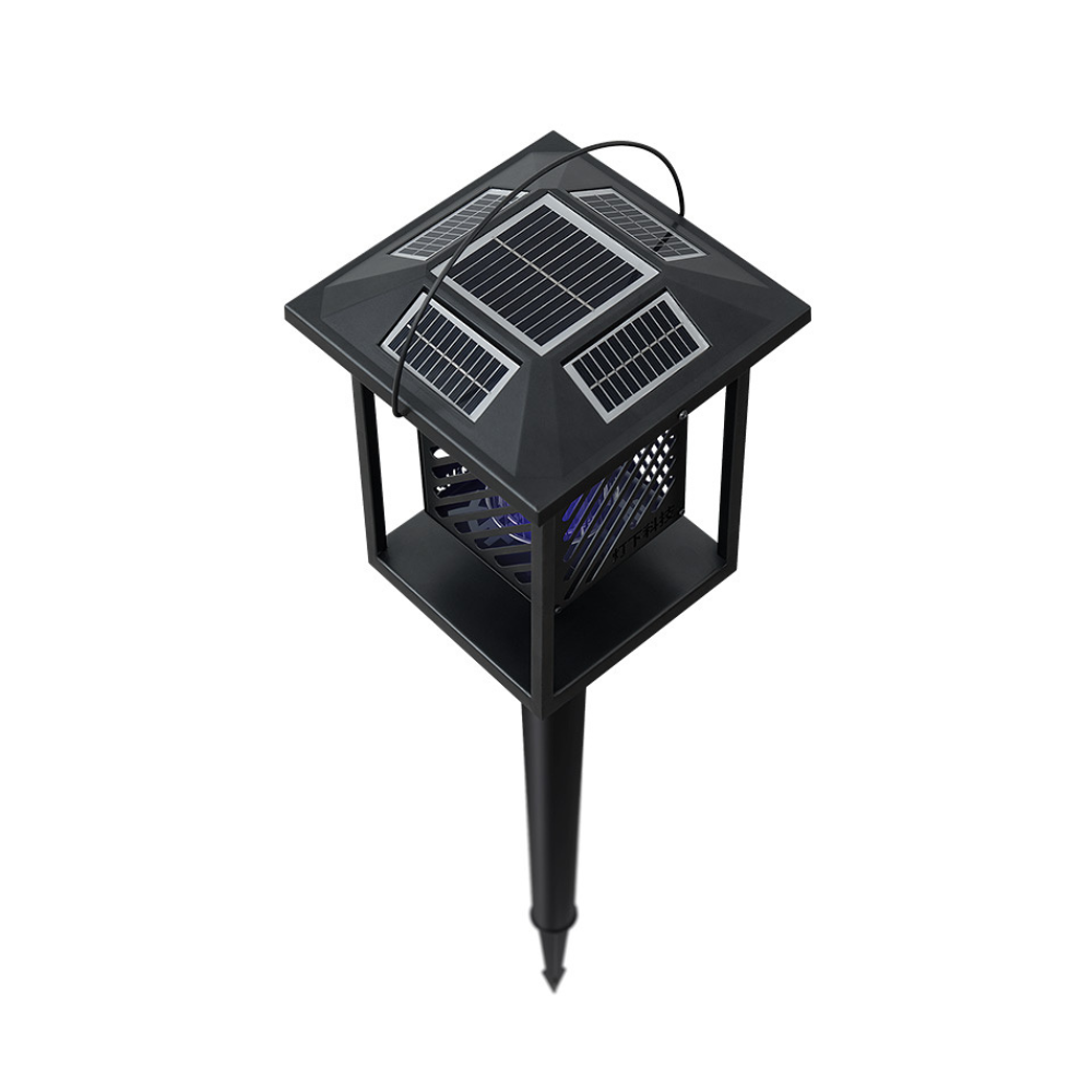 Máquina Solar De Matar Mosquitos 1*1W PAINEL SOLAR/USB IPX4 LED7