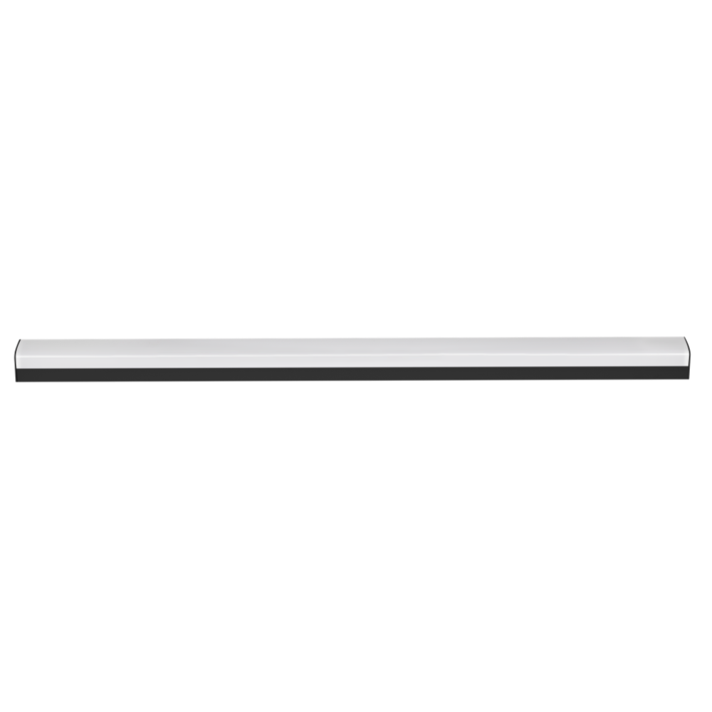 RÉGUA LED PARA ESCRITÓRIO SEM CABO DE SUSP. PRETA 60W 6600LM CCT 1,20M IP20