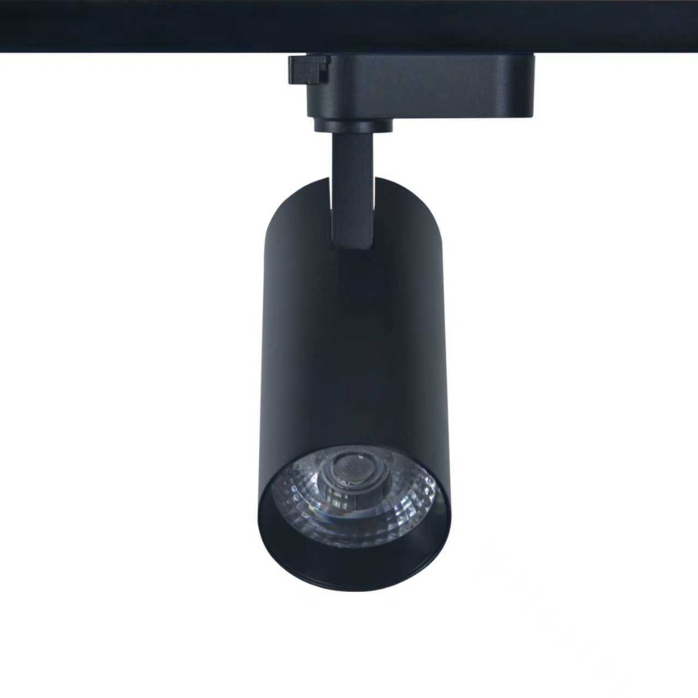 Foco/Projetor de Calha Preto LED 10W CCT 1100LM 24º LED7