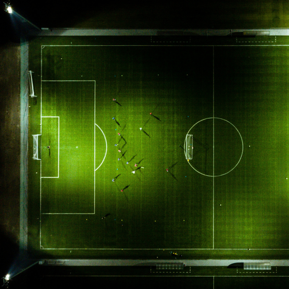 PROJETOR LED EXTERIOR P/ CAMPO DE FUTEBOL CINZA 400W 40000LM IP65 LED7