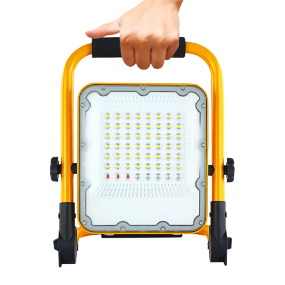 Projector LED Portátil *Tipo Obras* C/ Bateria Recarregável Via USB IP65 LED7