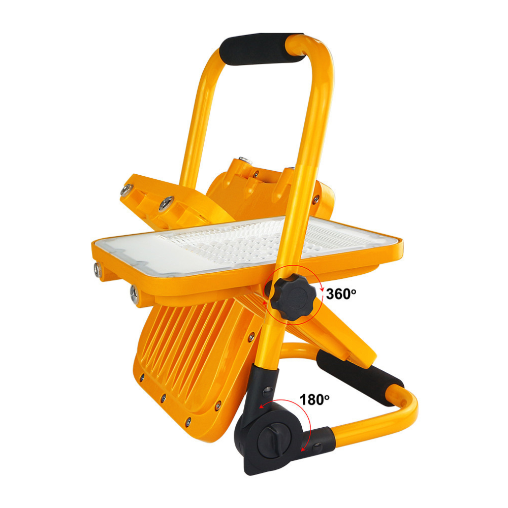 Projector LED Portátil *Tipo Obras* C/ Bateria Recarregável Via USB IP65 LED7