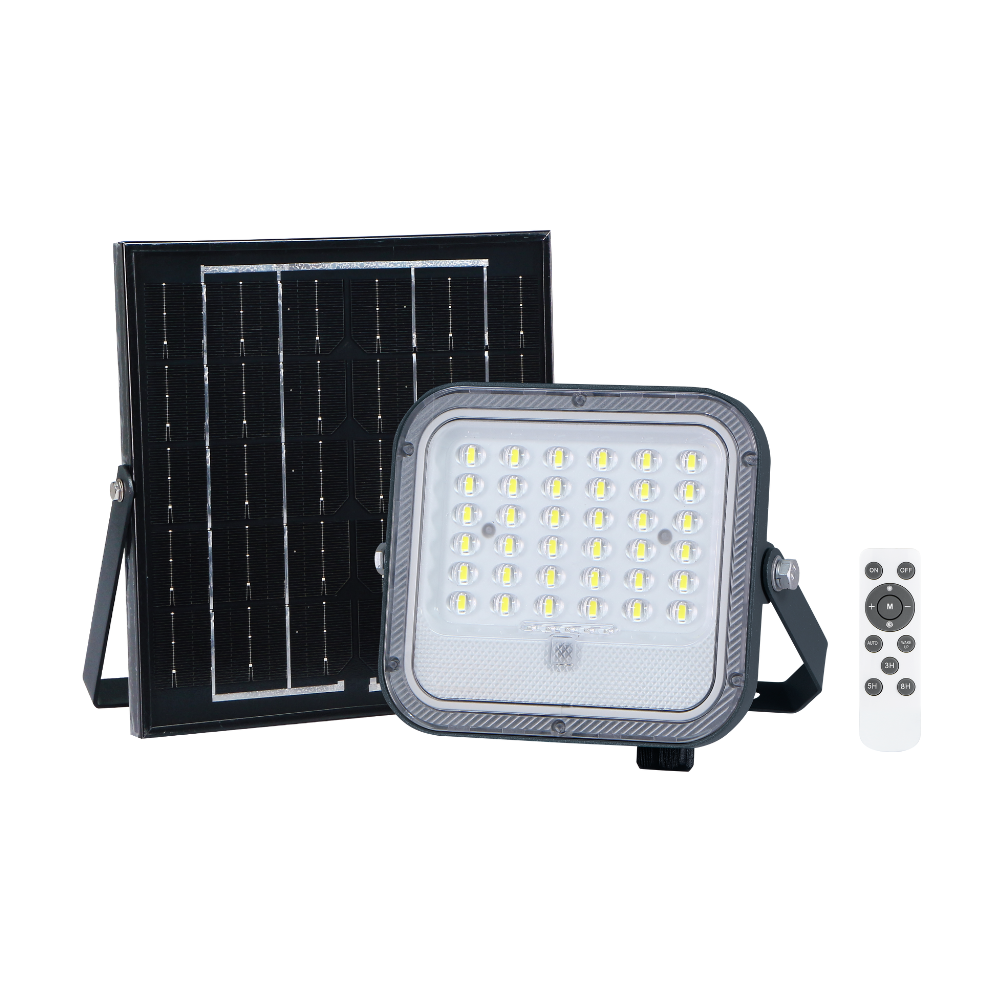 Projetor Solar Fl1 CCT C/ Sensor de Movimento 50W/100W IP65