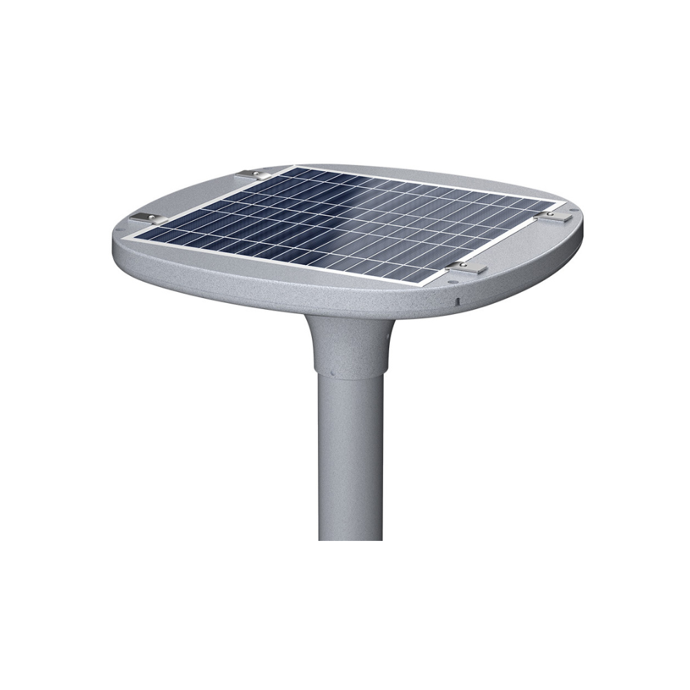 Projetor Solar Público SLL-09 4000K 20W 2000LM IP65 - iLed7.com