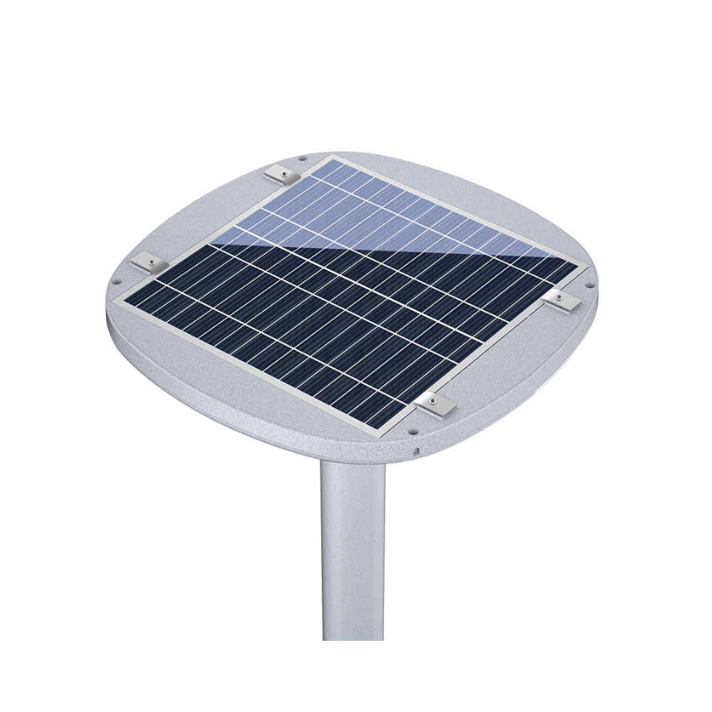 Projetor Solar Público SLL-09 4000K 20W 2000LM IP65 - iLed7.com