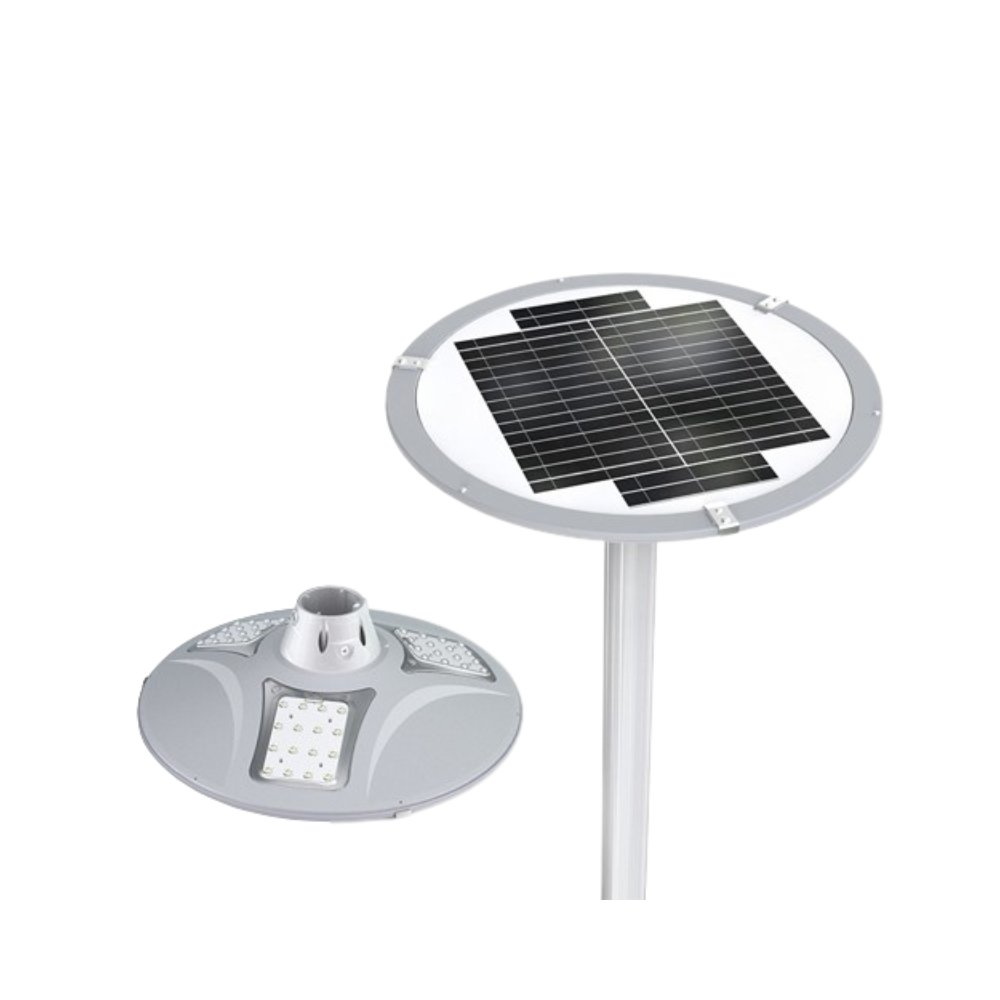 Projetor Solar Público SLL-12N1 3000K 20W 2000LM C/ Comando IP65 - iLed7.com