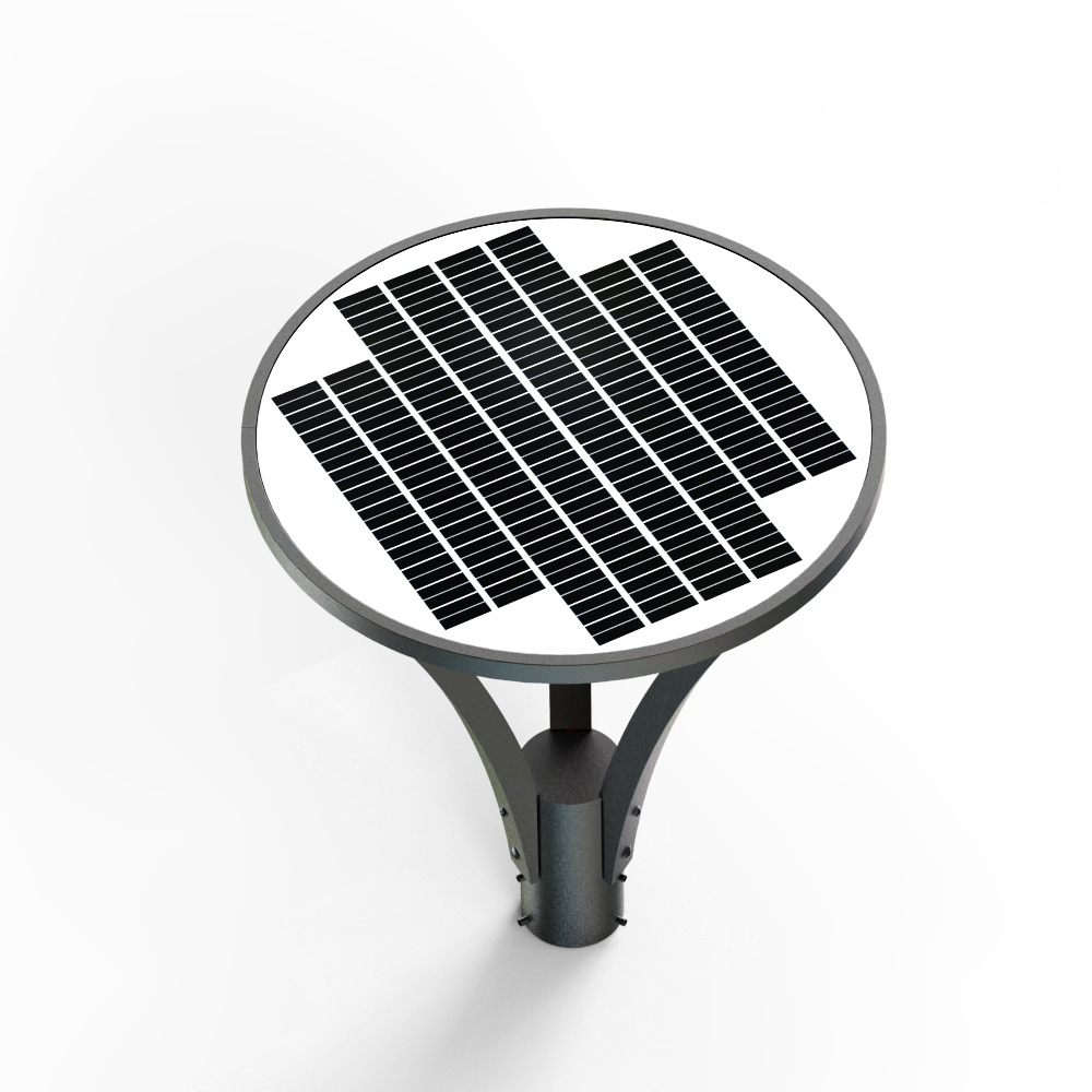 Projetor Solar Público SLL-31 3000K/4000K 30W 3000LM C/ Sensor IP65 - iLed7.com