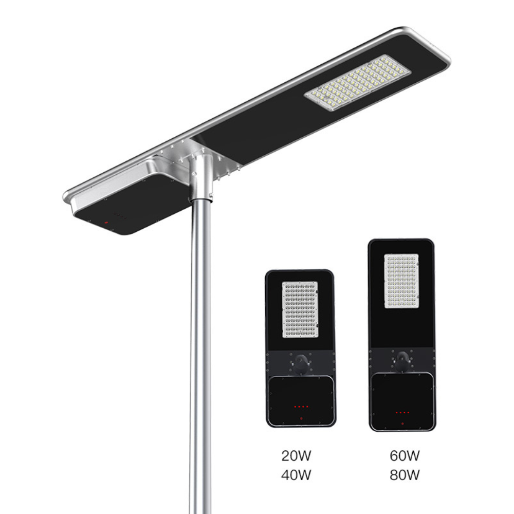 Projetor Solar Público SSL-96 3000K 60W 6000LM IP65 - iLed7.com