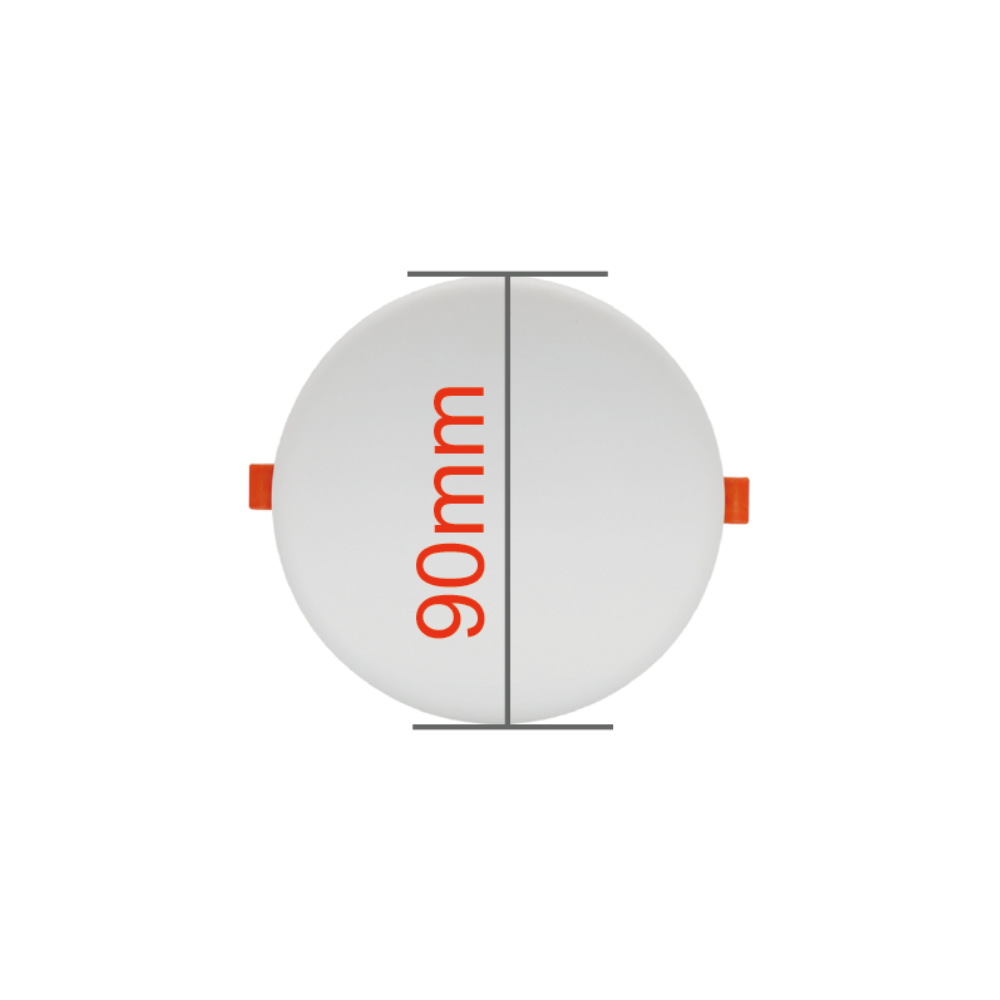 Plafon WB Redondo 10W 900lm Ø90mm 4000K - iLed7.com