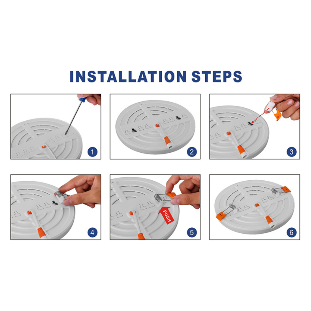 Plafon WB Redondo 18W 1620lm Ø120mm 4000K - iLed7.com