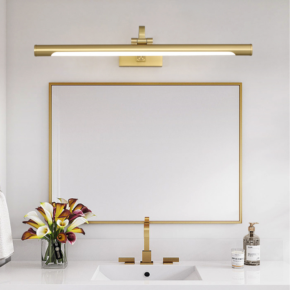 Aplique para Espelho de Estilo Oriental 9W 3000K 45CM 4509 COBRE+PVC - iLed7.com