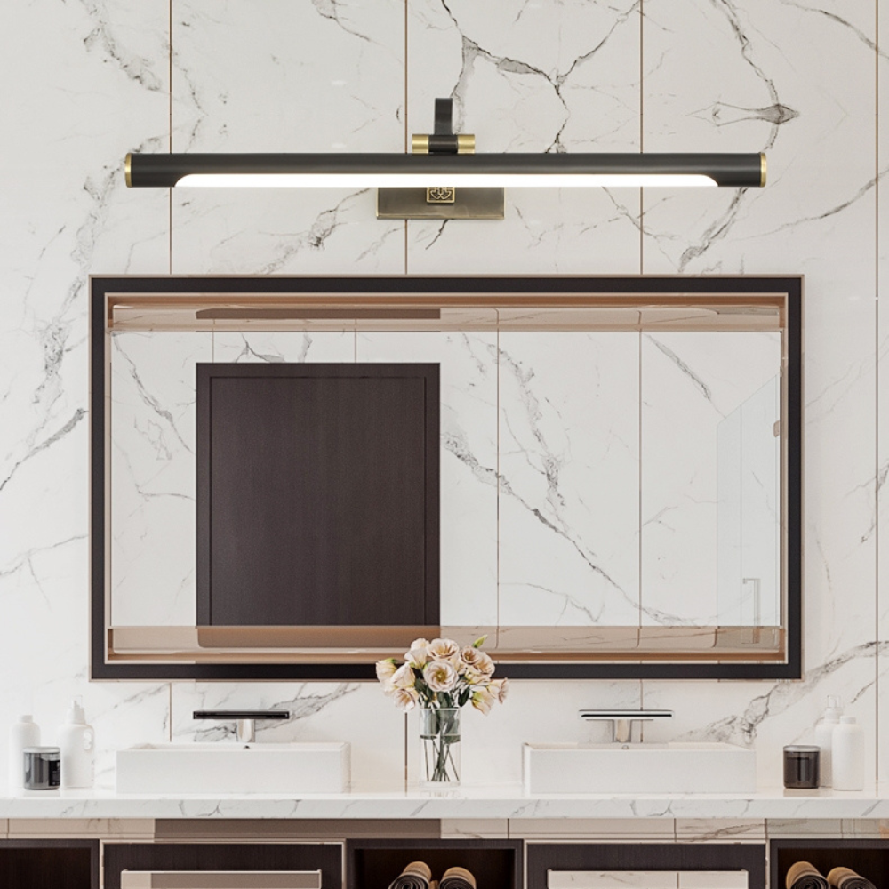 Aplique para Espelho de Estilo Oriental 15W 3000K 76CM 7615 COBRE+PVC - iLed7.com