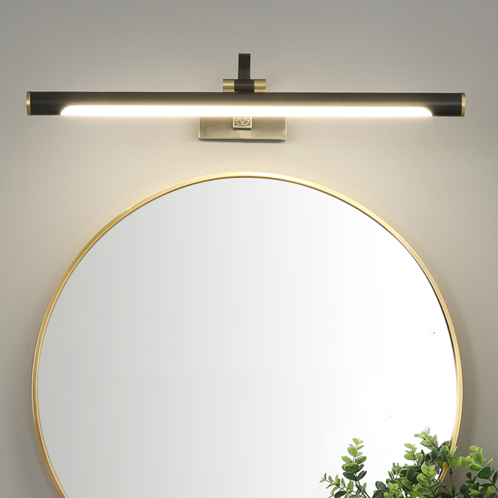 Aplique para Espelho de Estilo Oriental 11W 3000K 57CM 5711 COBRE+PVC - iLed7.com