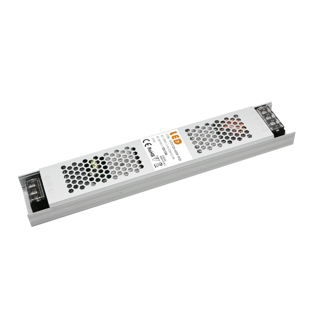 Driver/Transformador Slim P/ Fita LED 12V 33,00A 400W IP20