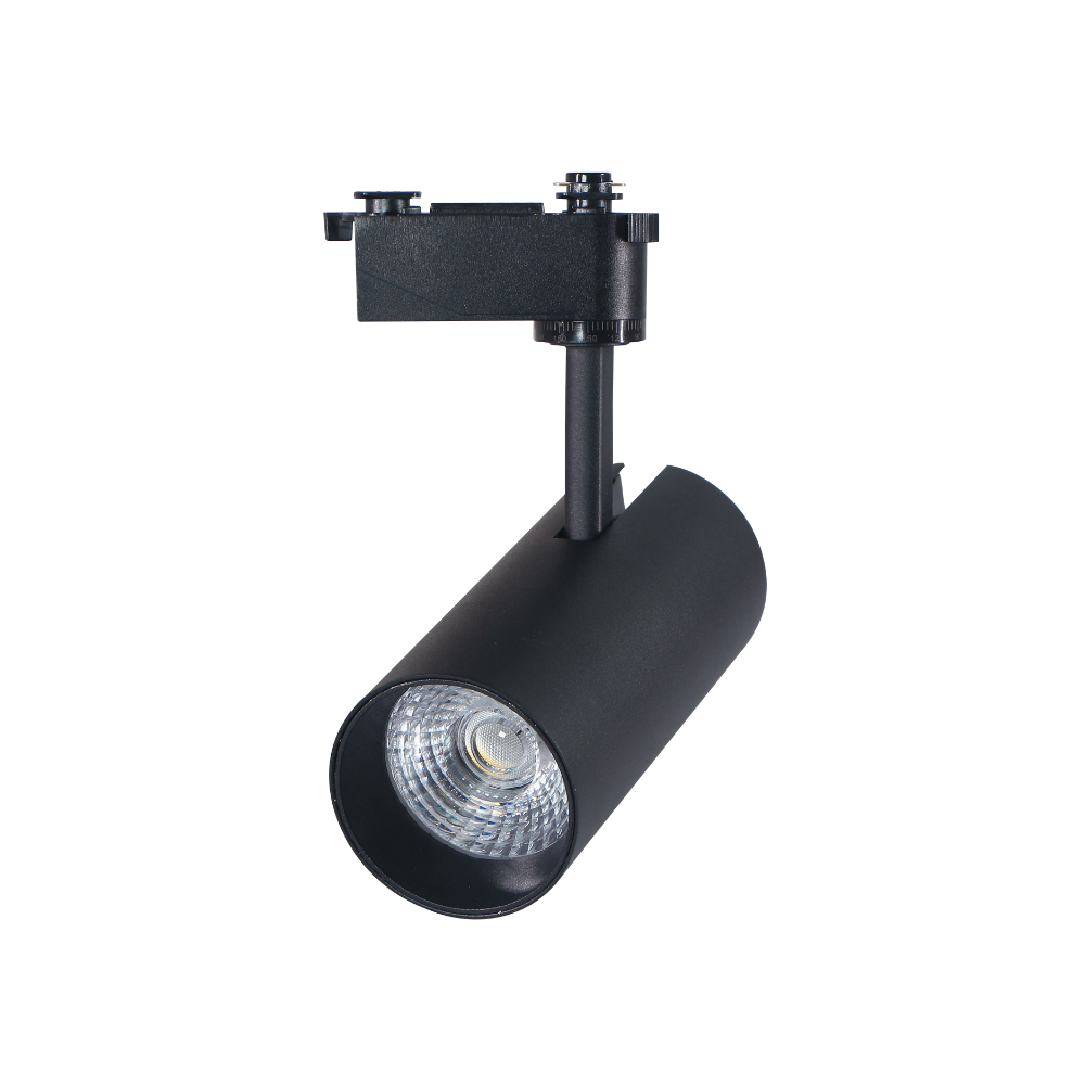 Projetor de Calha LED Monofásico 20W Preto 2000LM