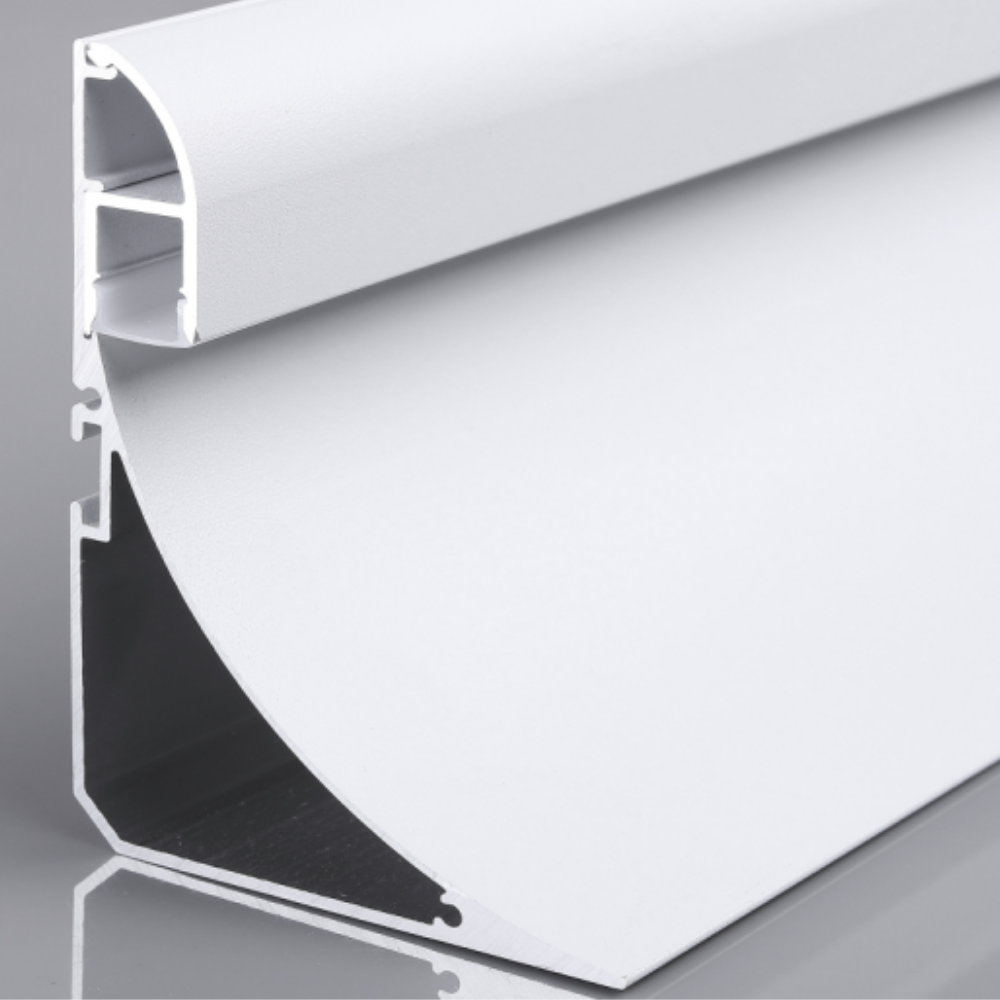 Perfil de Alumínio Triangular c/ Tampa HG7 2Metros p/ Fita LED - iLed7.com