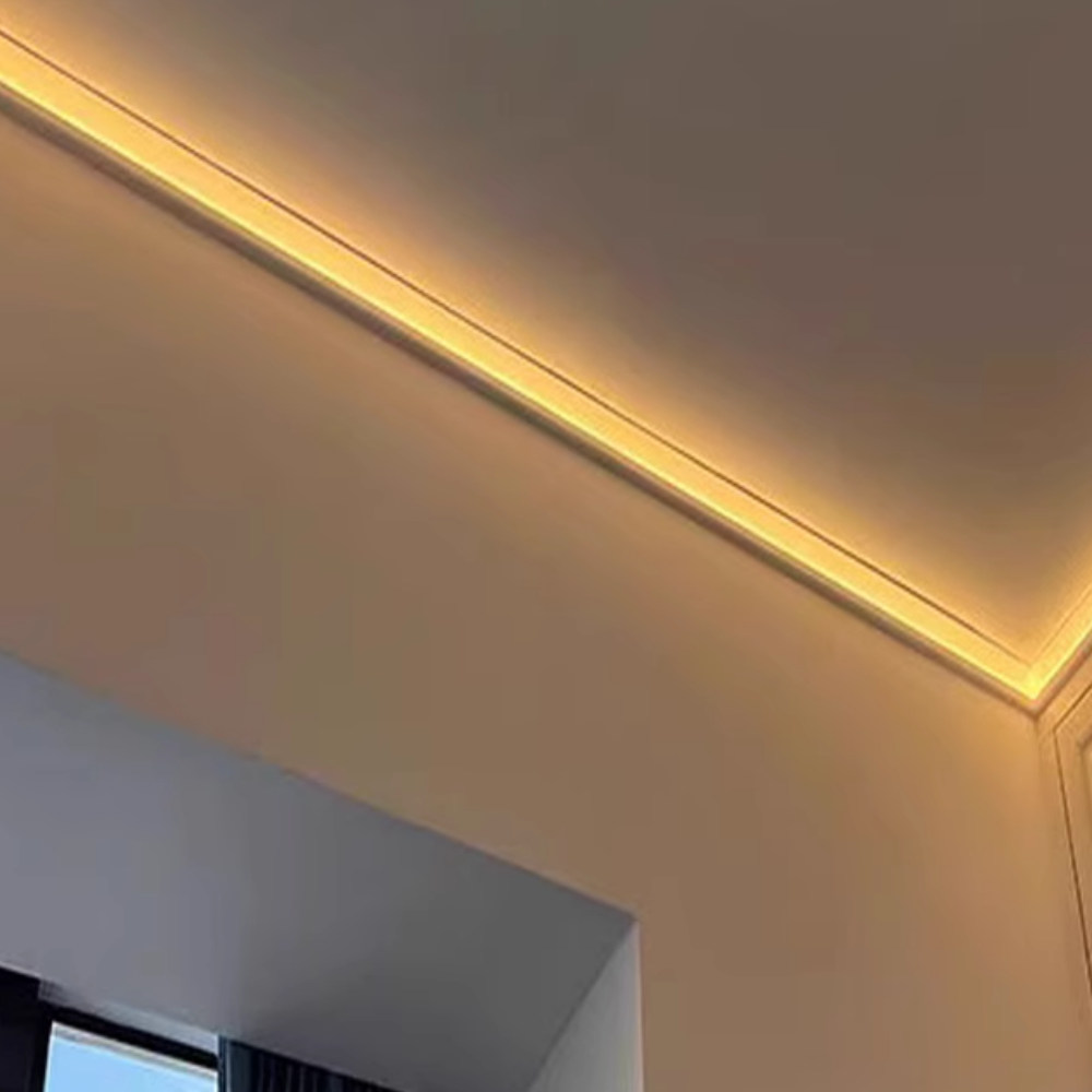 Perfil de Alumínio Triangular c/ Tampa HG7 2Metros p/ Fita LED - iLed7.com