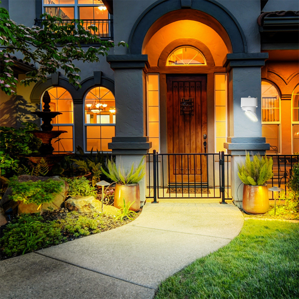 Aplique Solar C/ Sensor SWL-12 20W 4000K 2000lm IP65 - iLed7.com